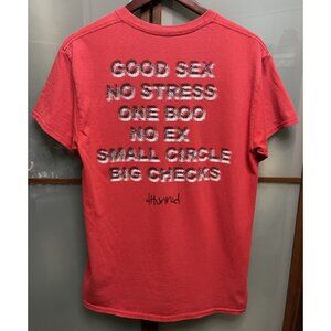 4 Hunnid YG Graphic Red T-Shirt Tour Concert Merch Mens Tee Hip Hop Rap Size M